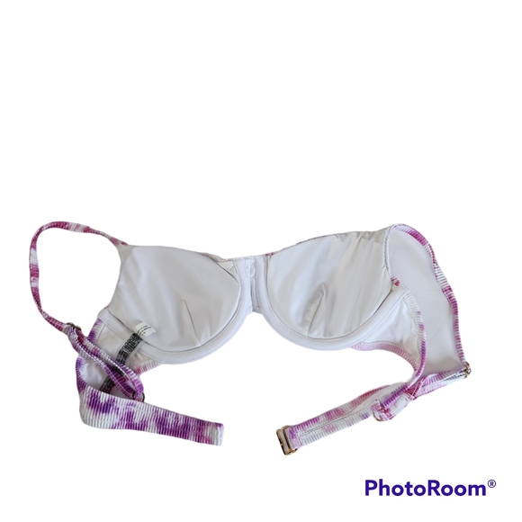 Victoria's Secret PINK Pastels TIe-Dye Underwire Padded Bikini Top Medium - Picture 5 of 8